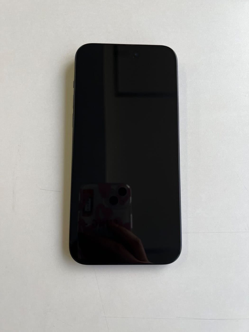 美品 iPhone 15 Plus 128GB ブラック バッテリー84% MU083J/A - 6037 2
