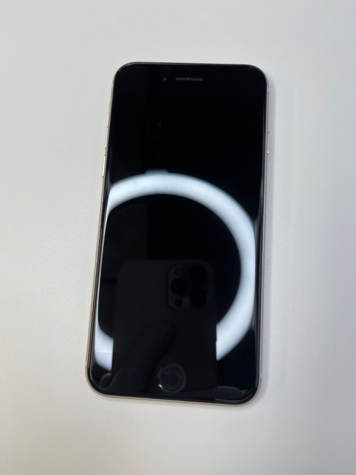 美品 iPhone SE3 64GB スターライト バッテリー86% MMYD3J/A - 07331 2