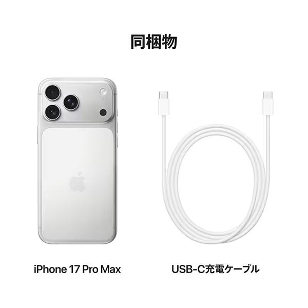 iPhone 17 Pro Max 512GB シルバー SIMフリー [MFYC4J/A] 7