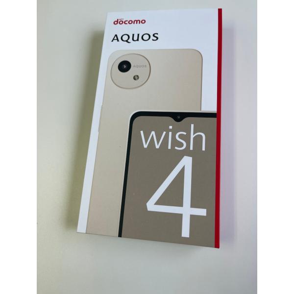 新品　AQUOS wish4 SH-52E ホワイト docomoモデルSIMフリー 2