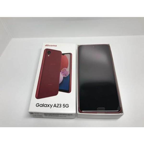 新品.未使用 Docomo Galaxy A23 5G SC-56C レッド　SIMフリー 3