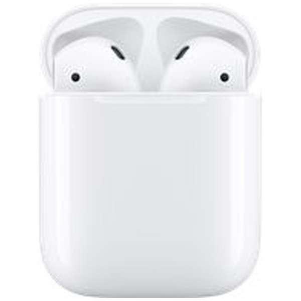 AirPods (エアーポッズ/第2世代) with Charging Case 2019年 新型 ブルートゥースイヤホン フルワイヤレス インナーイヤー型 MV7N2J/A 3