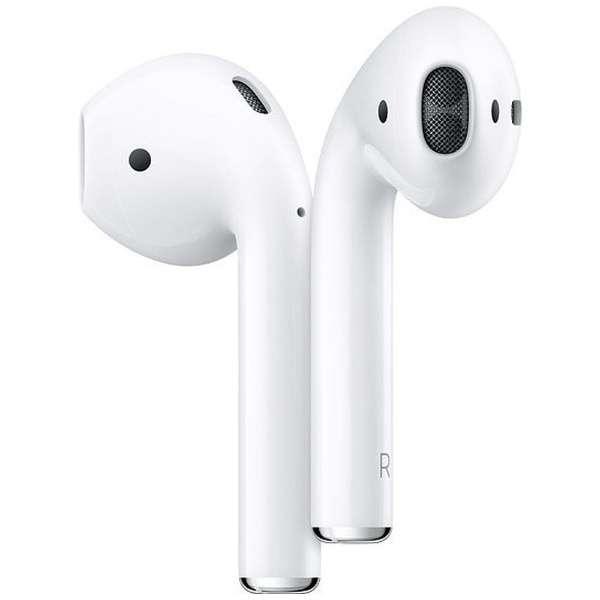 AirPods (エアーポッズ/第2世代) with Charging Case 2019年 新型 ブルートゥースイヤホン フルワイヤレス インナーイヤー型 MV7N2J/A 4