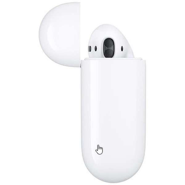 AirPods (エアーポッズ/第2世代) with Charging Case 2019年 新型 ブルートゥースイヤホン フルワイヤレス インナーイヤー型 MV7N2J/A 5