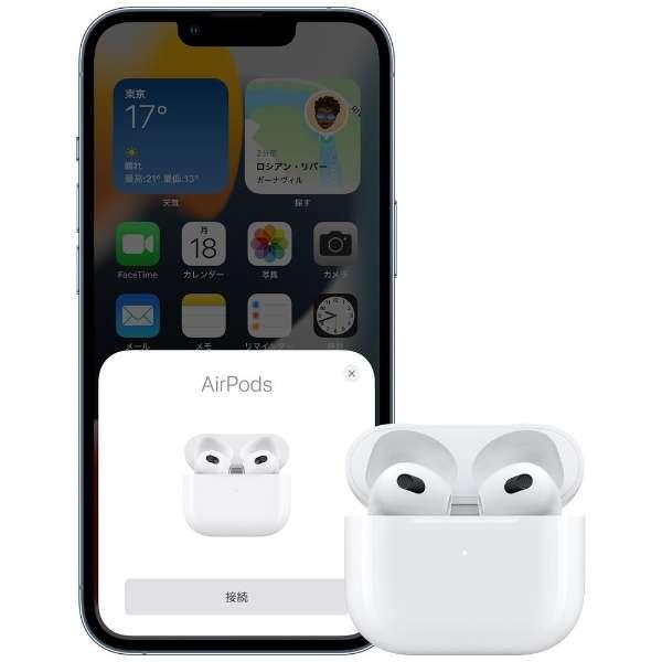 AirPods （第3世代 エアーポッズ） ワイヤレスヘッドフォン MagSafe充電ケース付き MME73J/A 5