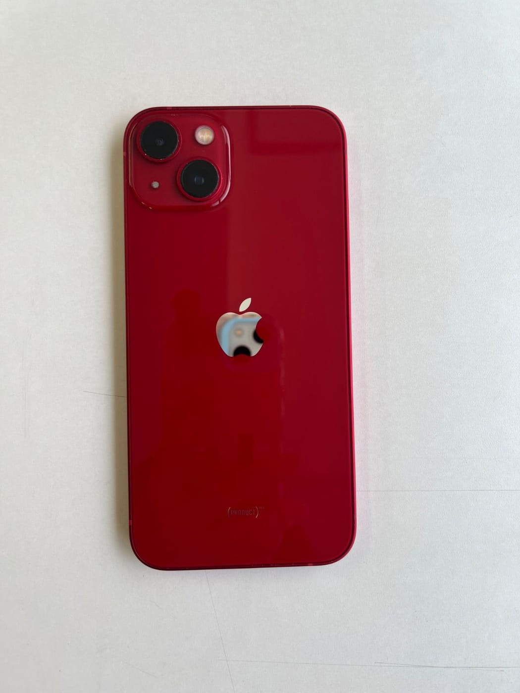 美品 iPhone 13 128GB プロダクトレッド バッテリー75% MLNF3J/A - 4733