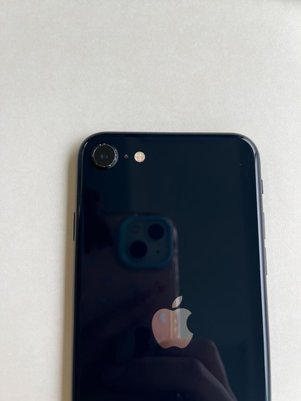 美品 iPhone SE (第3世代) 64GB ミッドナイト バッテリー74% MMYC3J/A - 8254 6