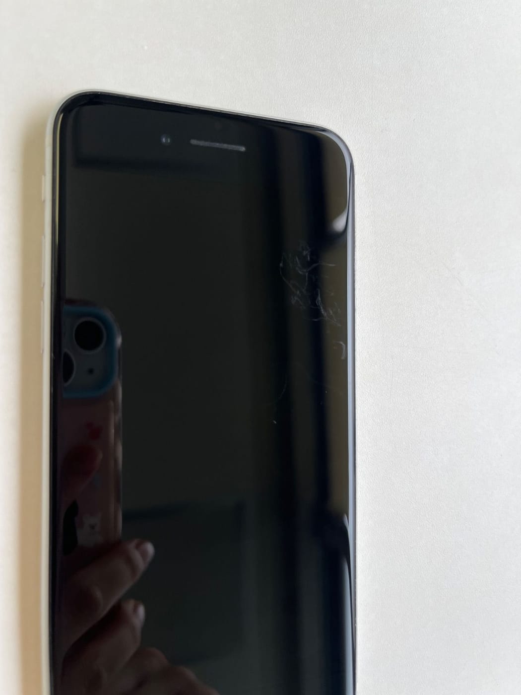 美品 iPhone SE (第2世代) 64GB ホワイト バッテリー72% MX9T2J/A - 2192 6