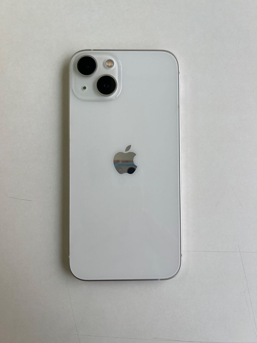 美品 iPhone 13 128GB スターライト バッテリー85% MLND3J/A - 0509