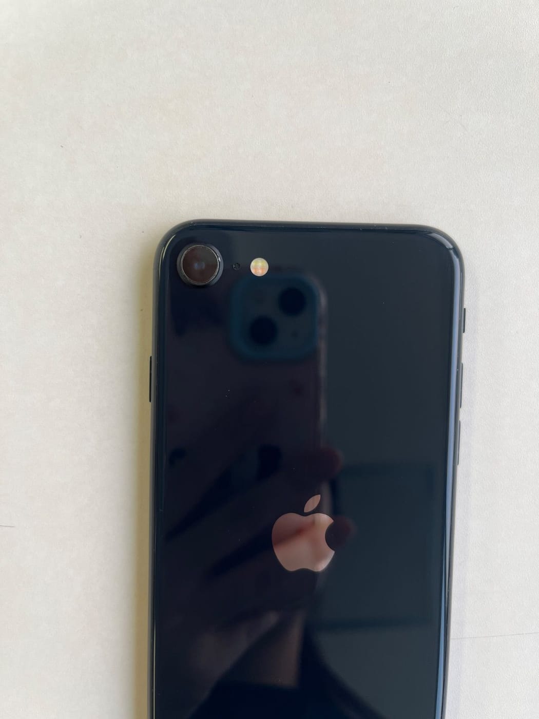 美品 iPhone SE (第3世代) 64GB ミッドナイト バッテリー78% MMYC3J/A - 6346 6