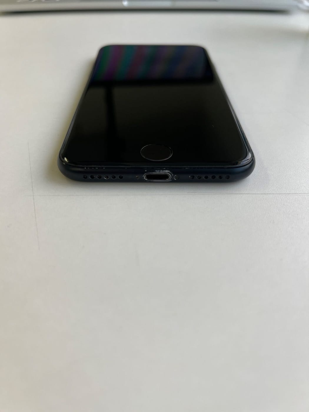 美品 iPhone SE (第3世代) 64GB ミッドナイト バッテリー78% MMYC3J/A - 6346 7