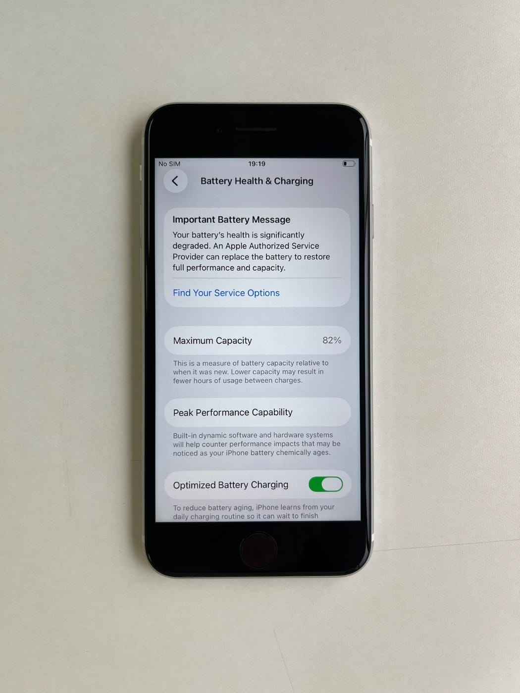 美品 iPhone SE (第2世代) 64GB ホワイト バッテリー82% MHGQ3J/A - 9931（訳あり） 3