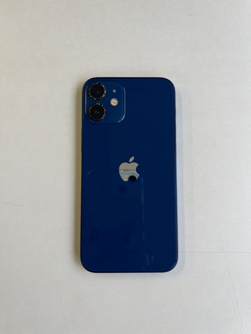 美品 iPhone 12 mini 64GB ブルー バッテリー84% MGAP3J/A - 8286