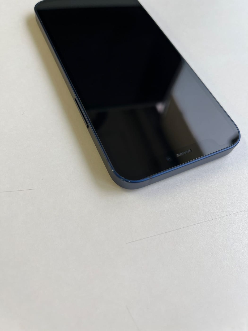 美品 iPhone 12 mini 64GB ブルー バッテリー84% MGAP3J/A - 8286 7