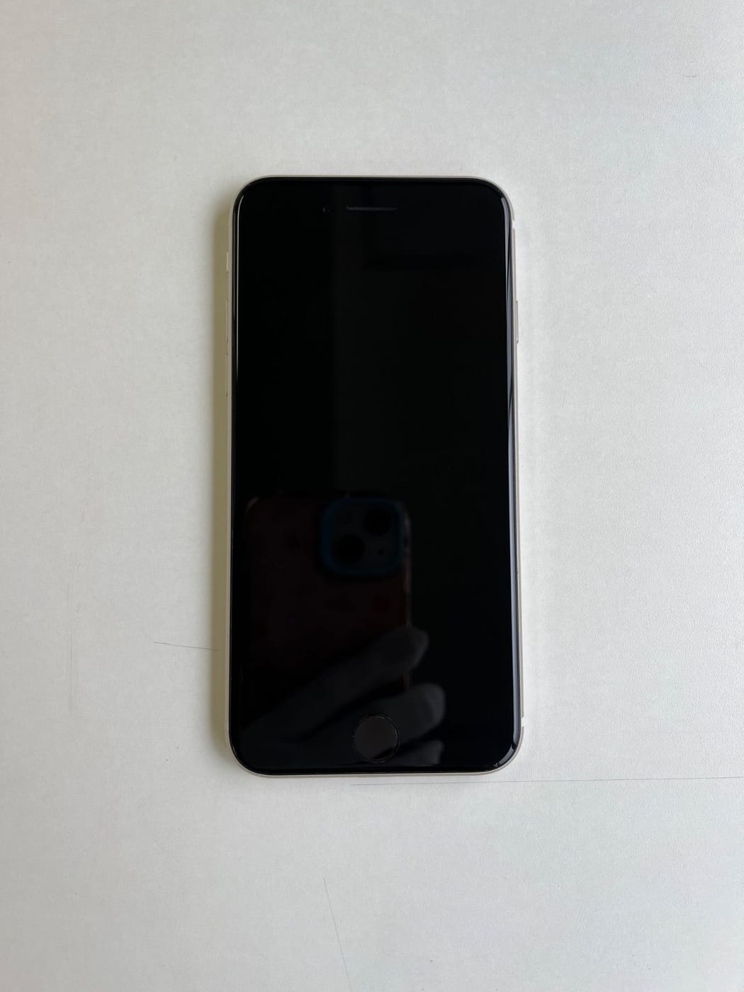 美品 iPhone SE (第3世代) 128GB スターライト バッテリー87% MMYG3J/A - 2468 2