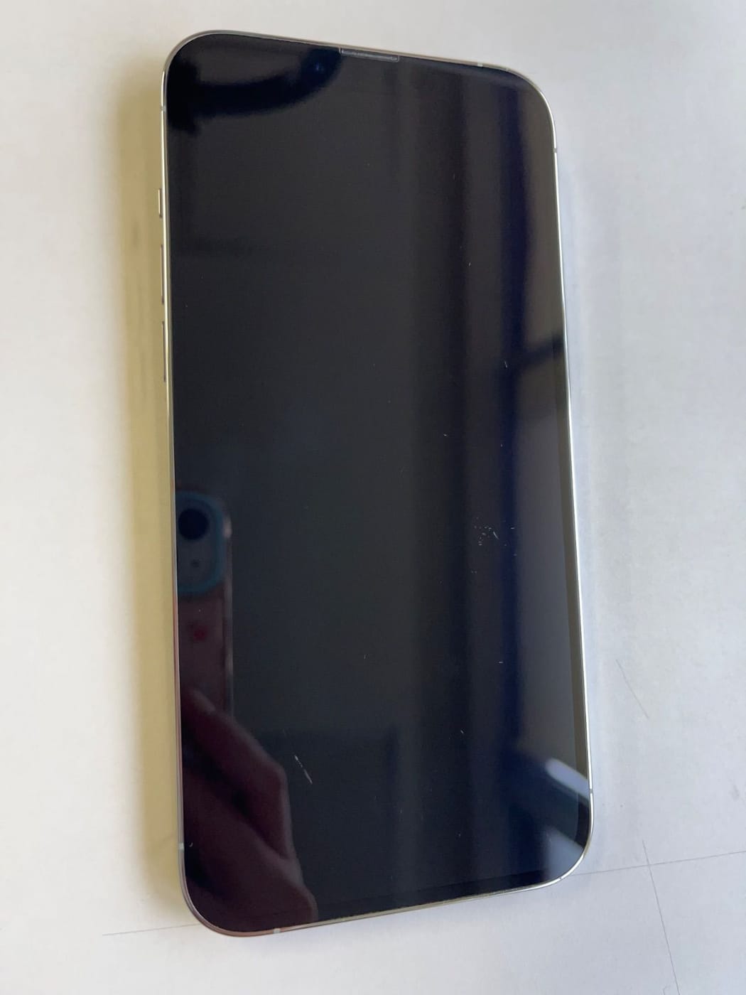 美品 iPhone 13 Pro Max 512GB シルバー バッテリー77% MLJT3J/A - 4140 6