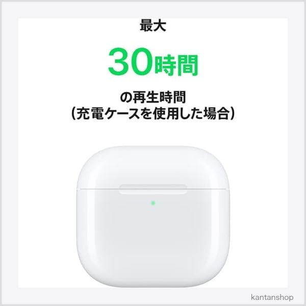 Apple AirPods 4（2024/USB-C充電ケース） MXP63J/A 4