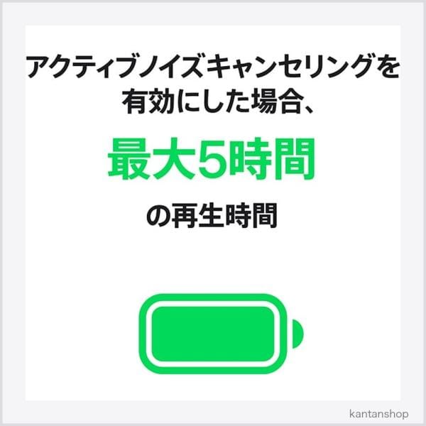 Apple AirPods 5 ワイヤレス充電ケース付き（2026） MKFT4J/A 4