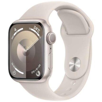 Apple Watch Series 9 GPSモデル – 45mmピンクアルミニウムケースとライトピンクスポーツバンド – M/L MR9H3J/A  – kantanshop